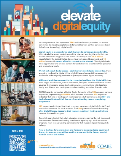 Elevate Digital Equity Fact Sheet Thumbnail 